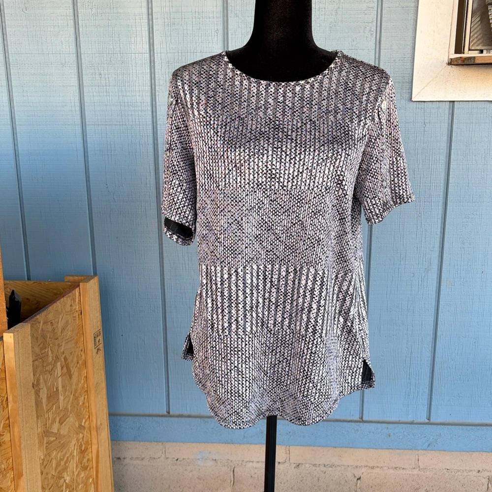 89th + Madison Silver and Black Shirt